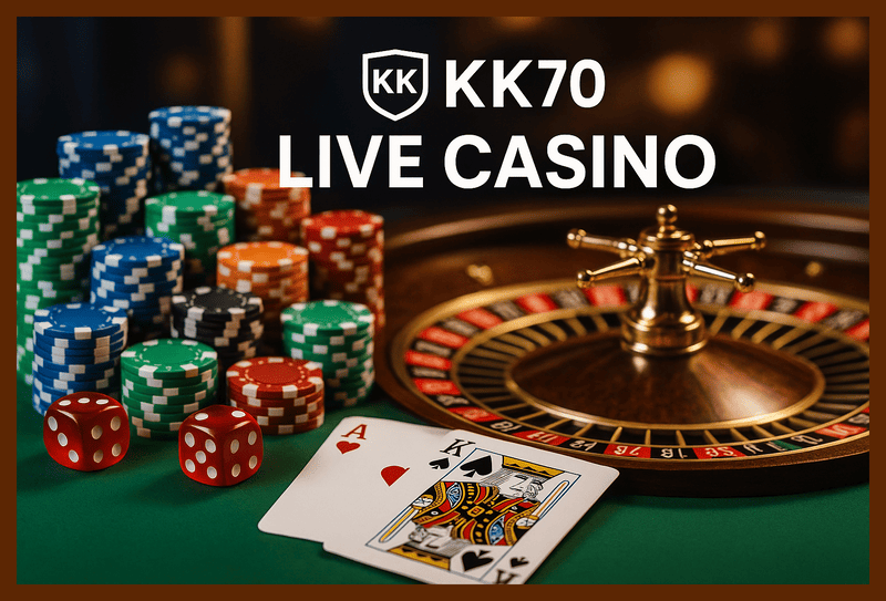 O KK70 Live Casino lança promoções regularmente